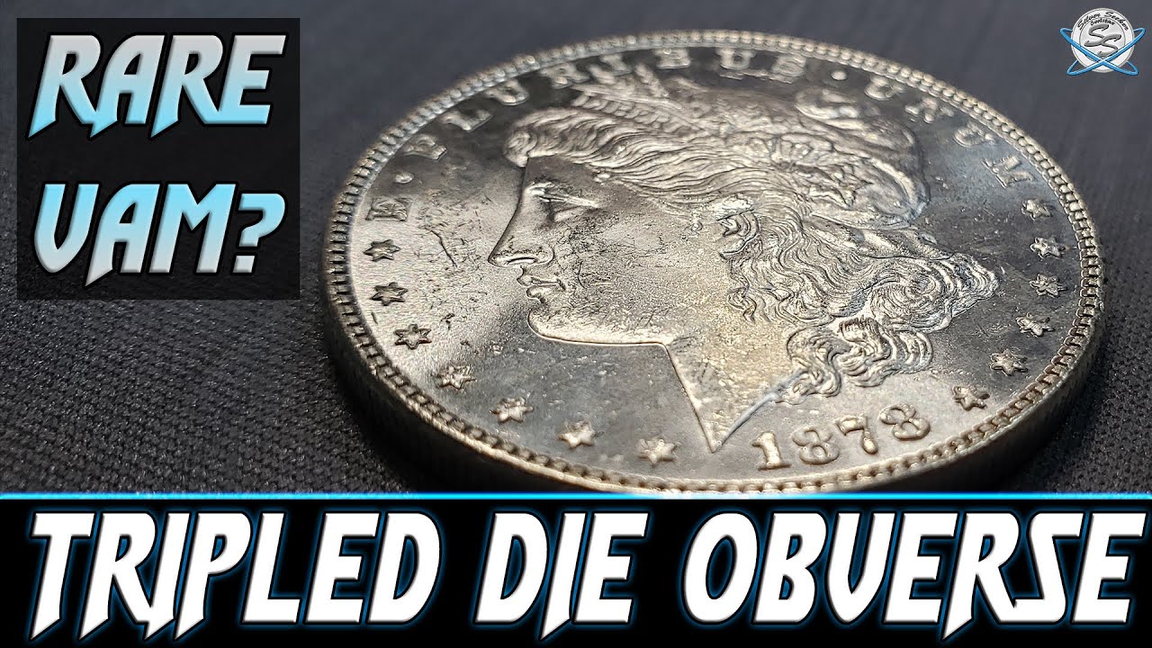 RARE TRIPLED Die Obverse Morgan Silver Dollar!