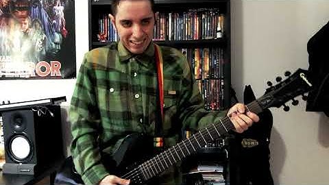 "The Shape Haunts Allyson" featuring the EHX Stereo Memory Man Hazarai & TAL-U-NO X.