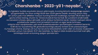 Chırshanba - Haftalik Burj Ta'biri | Munajjimlar Bashorati