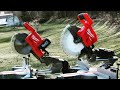 Milwaukee 12" M18 Cordless Miter Saw vs Milwaukee 10" M18 Cordless Miter Saw. TOOL DUEL!