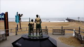 Josh Thompson's Statue at JT's Grommet Island Park (Virginia Beach)