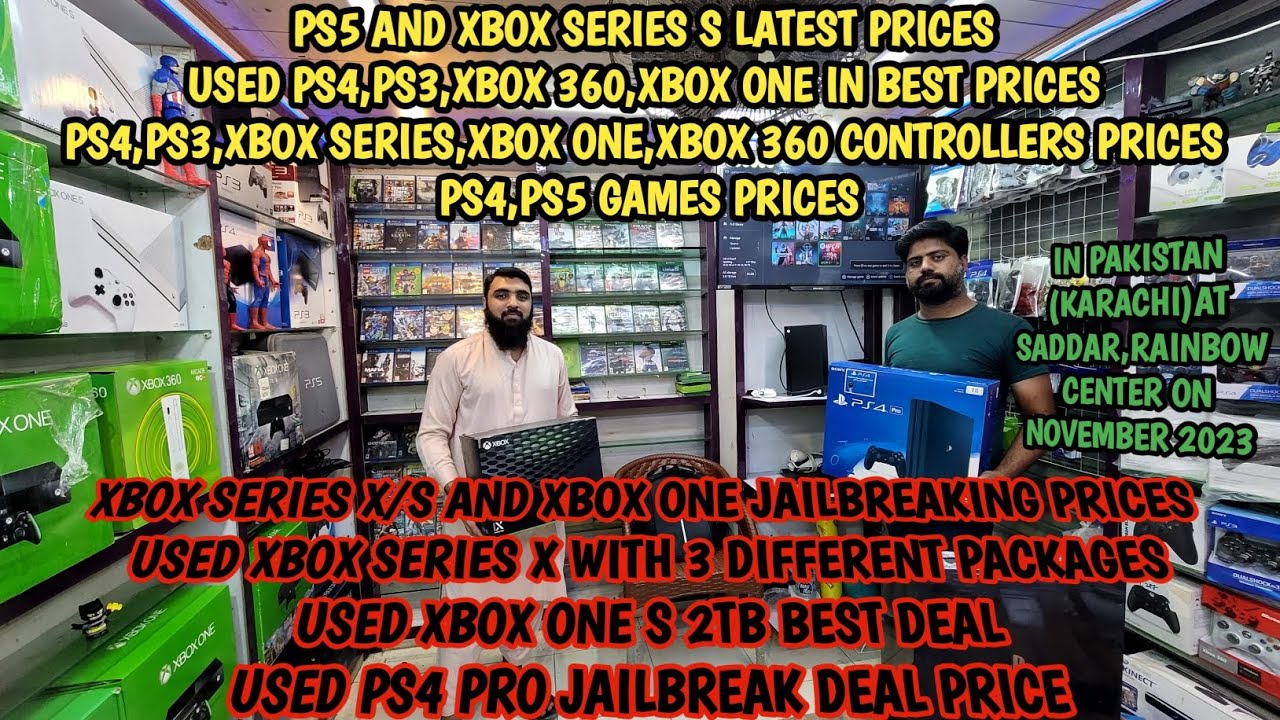 PS5 AND XBOX SERIES S PRICESBEST PRICES OF USED CONSOLES WITH DEALS IN