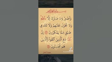 قرآن كريم بصوت الشيخ ماهر المعيقلي سوره النحل
