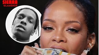 RIHANNA TOLD ASAP ROCKY IF HE CHEATS SHE'LL MAKE SURE HE GOES BROKE ##Rihanna #AsapRocky #viralvideo