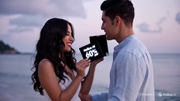 Forget the flowers—the real love is Hailuo AI 60% OFF 😭💖#hailuoai #minimax