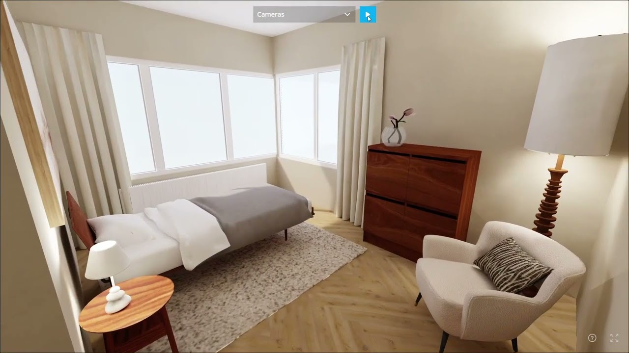 Sfeerimpressie eenpersoonssuite (1G) Vivere Wonen Moordrecht