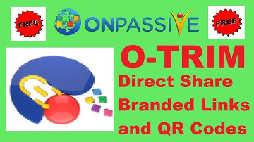 O-TRIM 🔷 SHARE BRANDED LINKS & QR CODES THE EASY WAY 🔷