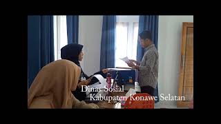 Kordinasi Mahasiswa Pejuang Muda dengan Kordinator PKH Kecamatan Andoolo Konawe Selatan