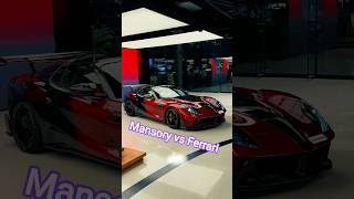 Ferrari vs Mansory: The Legal Truth #ferrari #mansory #modificationcar