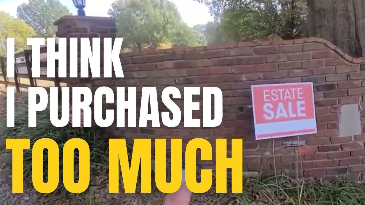 Это поместье было таким классным!! И я купила так много потрясающих вещей и, вероятно, что-то упу...