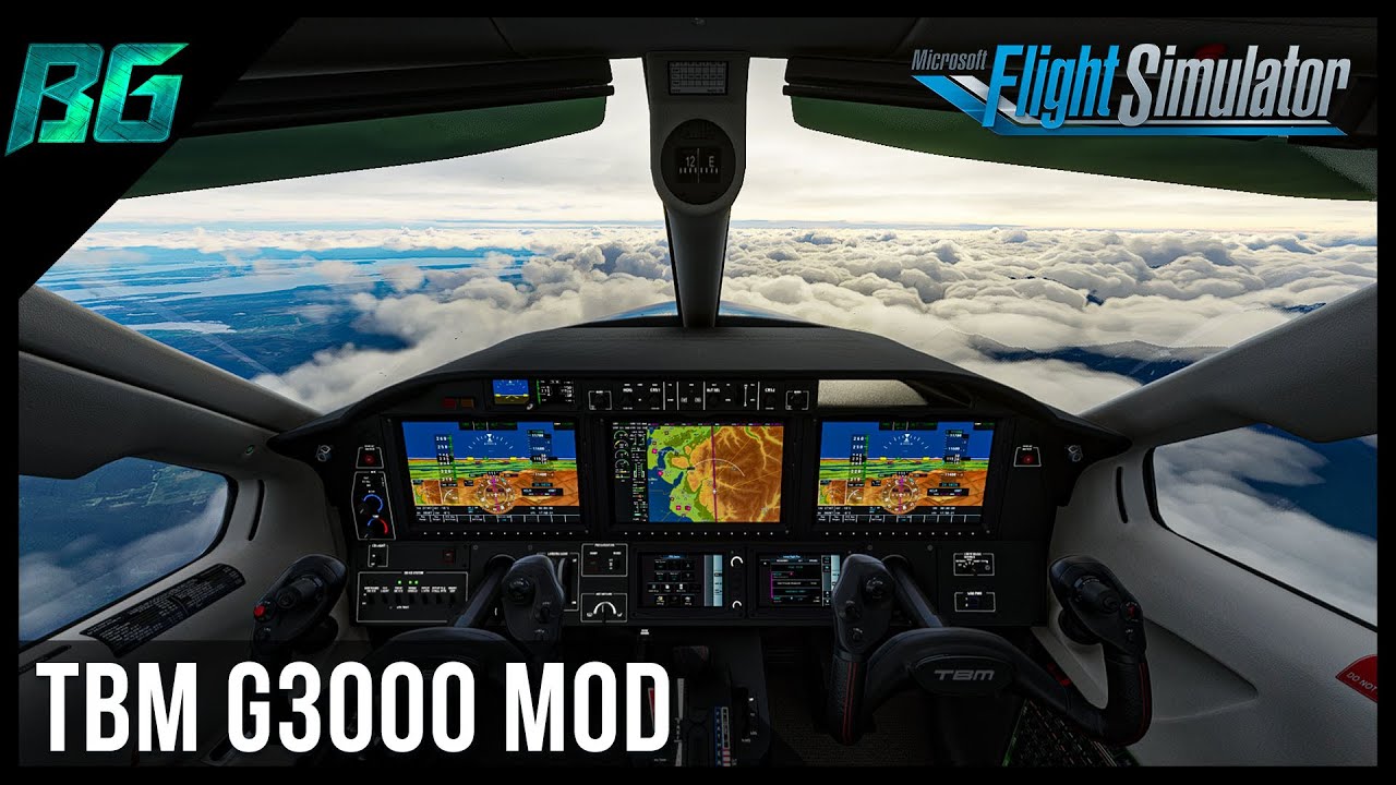 TBM w/ G3000 Mod (NeoFly Career Mode) | Microsoft Flight Simulator ...