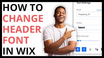 How to Change Header Font in Wix [QUICK GUIDE]