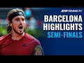 Tsitsipas vs Sinner; Nadal vs Carreno Busta | Barcelona Open 2021 Semi-Final Highlights