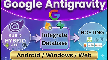 Blazor hybrid App + Database + Hosting | Google Antigravity | Android | Web | Desktop app | Supabase
