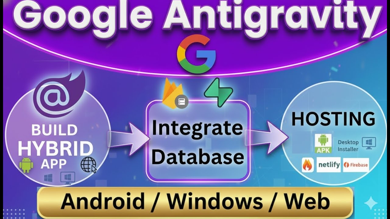 Blazor hybrid App + Database + Hosting | Google Antigravity | Android | Web | Desktop app | Supabase
