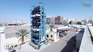 Parkmatic Rotary Parking Installation
