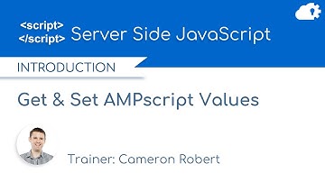 SSJS AMPscript-waarden ophalen en instellen in Salesforce Marketing Cloud