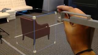 Transform Menu Hololens - Unity