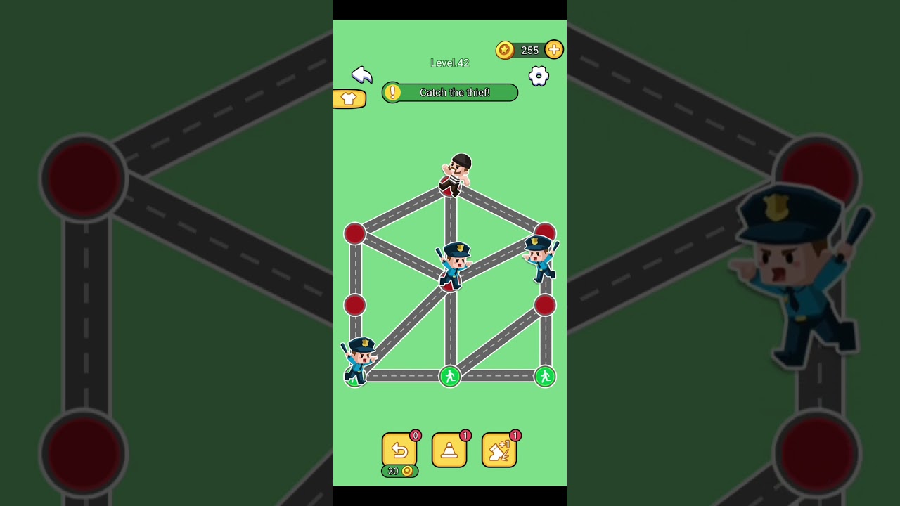 Numpuz - policeman and a thief 