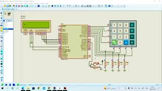 calculator using proteus by Farzana Chowdhury Jangmi screenshot 4