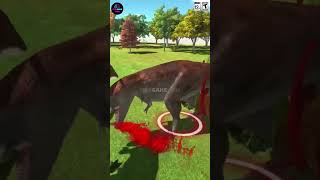 Stegosaurus vs T-Rex: The Tail Strike That Shocks Everyone! #shorts  #animal screenshot 4