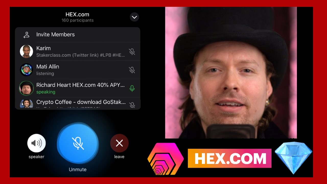 Richard Heart Announces Ethereum Fork "Pulse Chain" Development (HEX Telegram Audio from 03-25-21)
