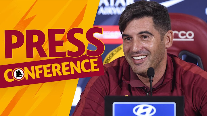LIVE: La conferenza stampa di Paulo Fonseca in vista di Roma-Brescia