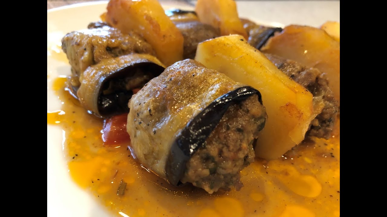 Eggplant and Potato Kufta Kabob 4K YouTube