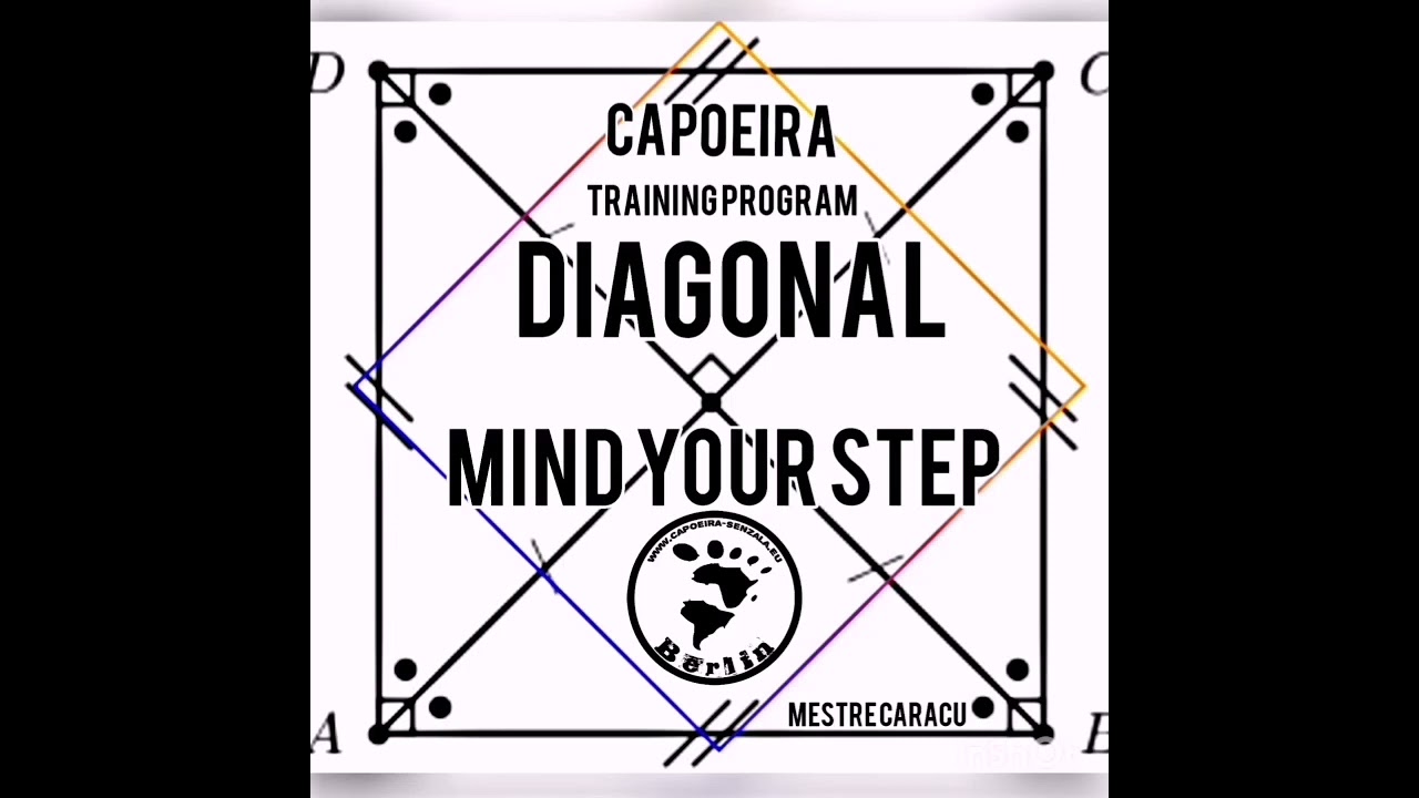 Capoeira Diagonal Trainings Program - MIND YOUR STEP FREE TRIAL 🔴 BOOKING ONLINE