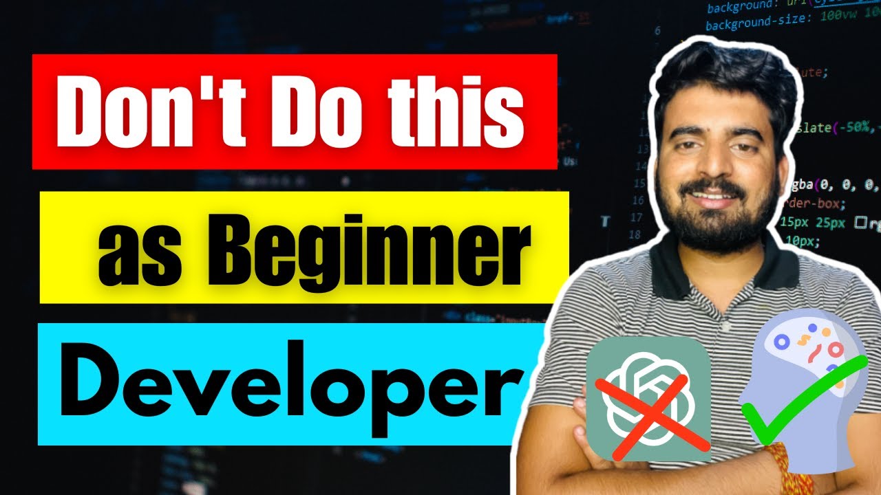 Don't Do this as Beginner Developer | Engineer Codewala - YouTube