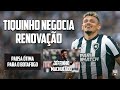 Pausa tima para o botafogo  tiquinho negocia renovao  jeffinho machucado