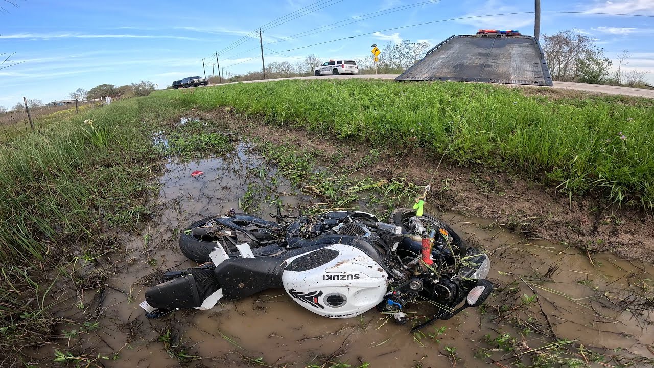 Spring Break Major Accident! Biker Down! - YouTube