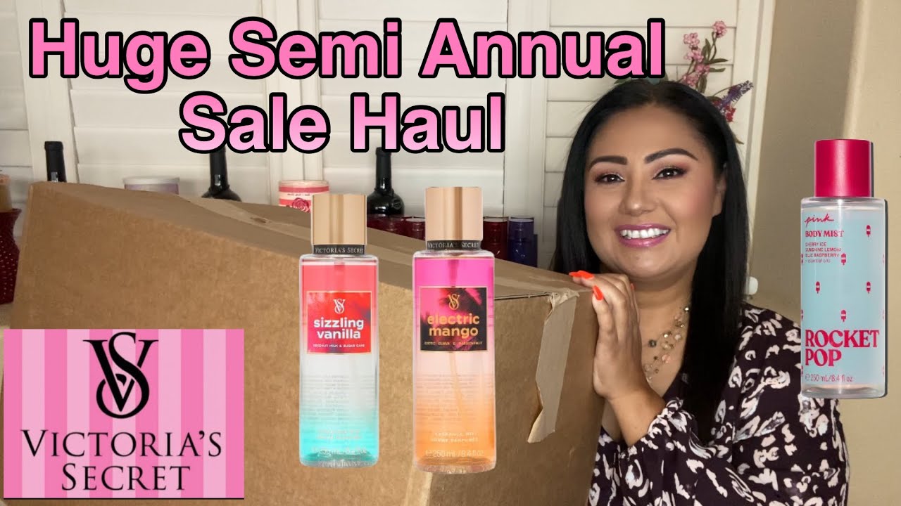 HUGE VICTORIA SECRET SEMI ANNUAL SALE HAUL
