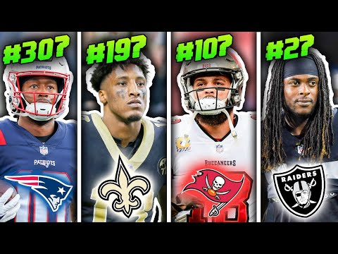 Ranking all 32 nfl teams' top wide receivers for 2022 from worst to first