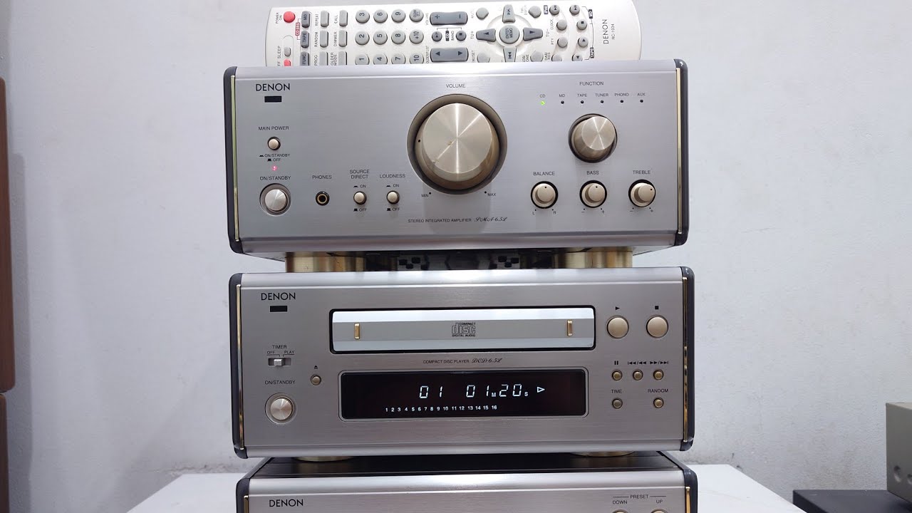 Denon PMA-6.5L 2tr4, Denon DCD-6.5L 1tr3, Denon TU-7.5L 450k