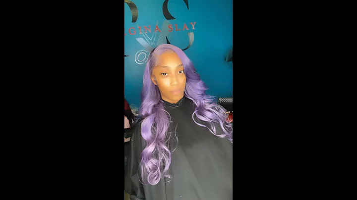 PURPLE!!!!!! LETS SLAY THIS PURPLE WIG INSTALL