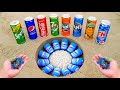 Mentos vs Pepsi, Coca Cola, Sprite, 7up, Fanta and popular sodas in Underground!