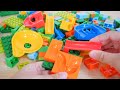 328pce block slider marble asmr  colorful marble course