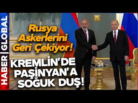 Kremlin'de Putin Paşinyan'la Görüştü! Rusya'dan Flaş Ermenistan Kararı!