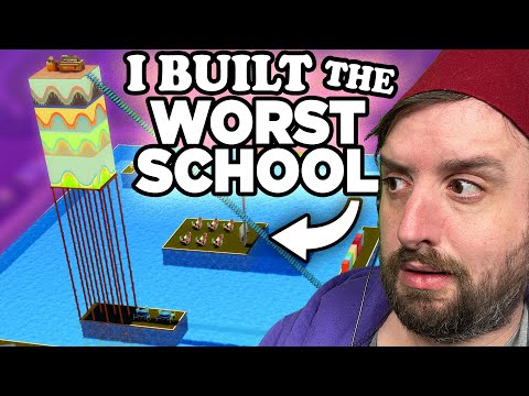 I Built the Stupidest School in The Sims 4 High School Years