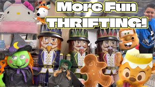 THRIFT WITH US FOR SOME MORE FUN TREASURES. SCORE AGAIN!🎃👻🎄 by Vlog with Cindy 1,424 views 3 weeks ago 29 minutes