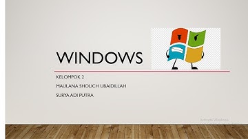 Video Materi Sistem Operasi - Windows