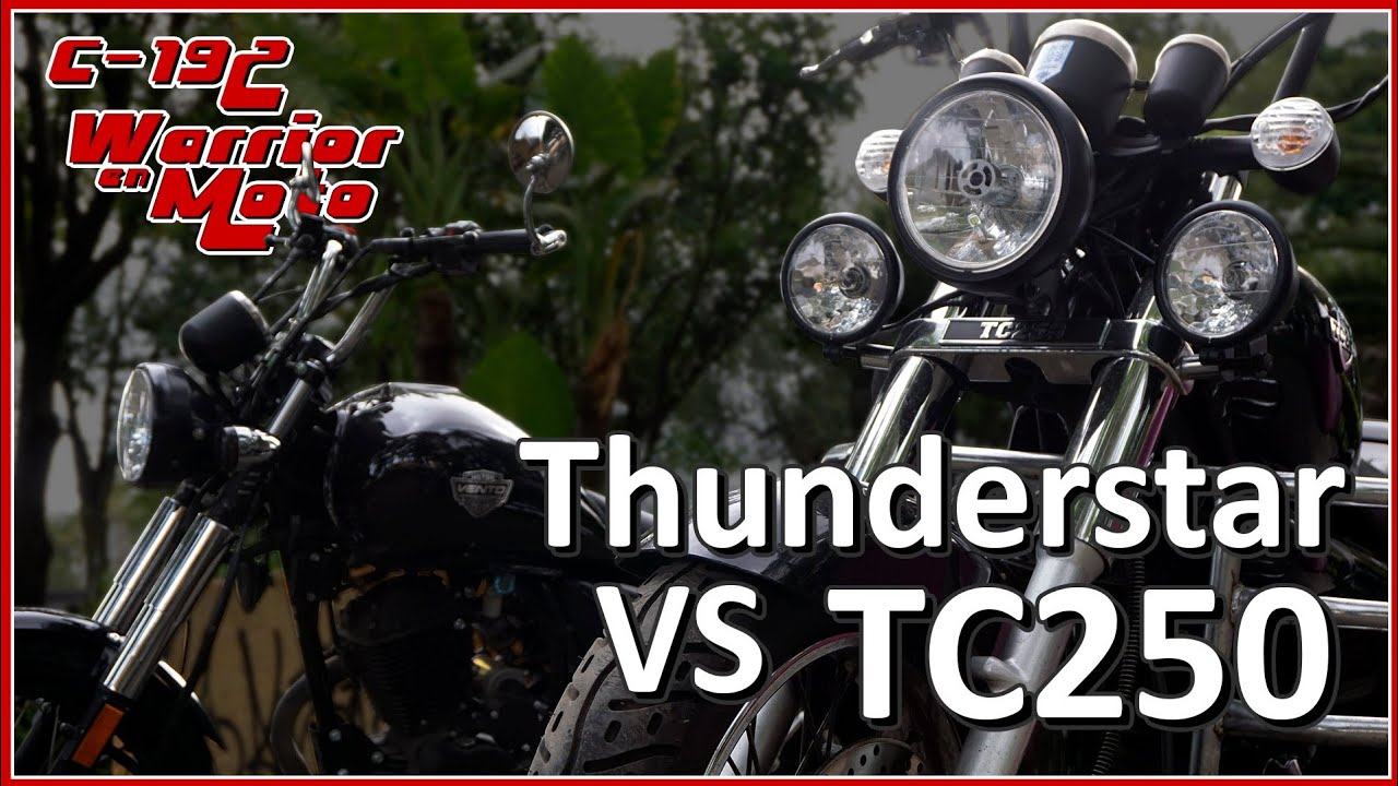 Thunderstar Vs TC250 - Warrior En Moto - Motovlog 192