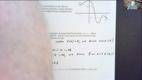 2.8 Intermediate Value Theorem