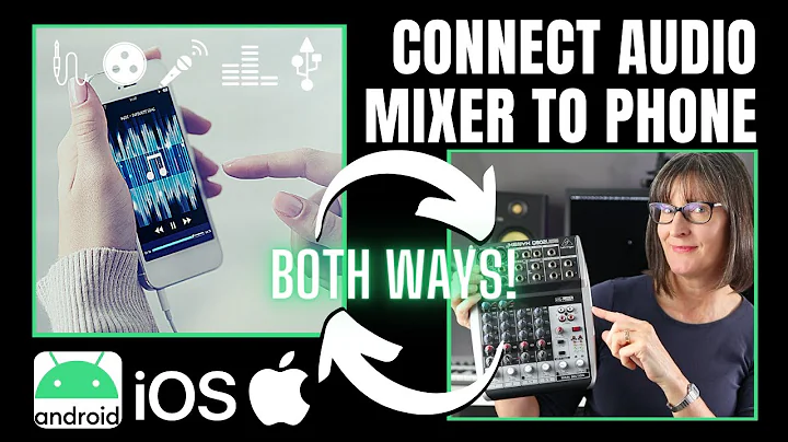 Connect Audio Mixer to Phone - Both Ways Round! (Android and iPhone)