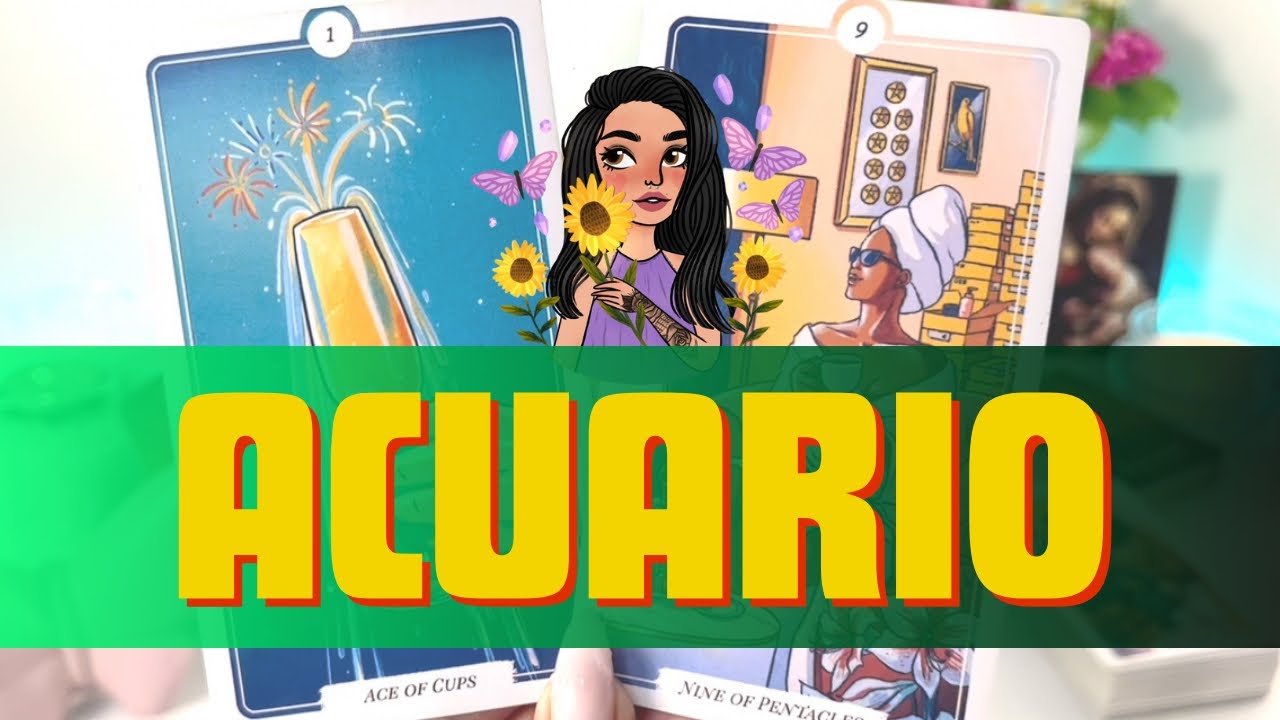 ACUARIO 🔮PRESIENTES ALGO LLEGAR Y NO TE EQUIVOCAS! 🍀DISFRUTARÁS DE UNOS ...