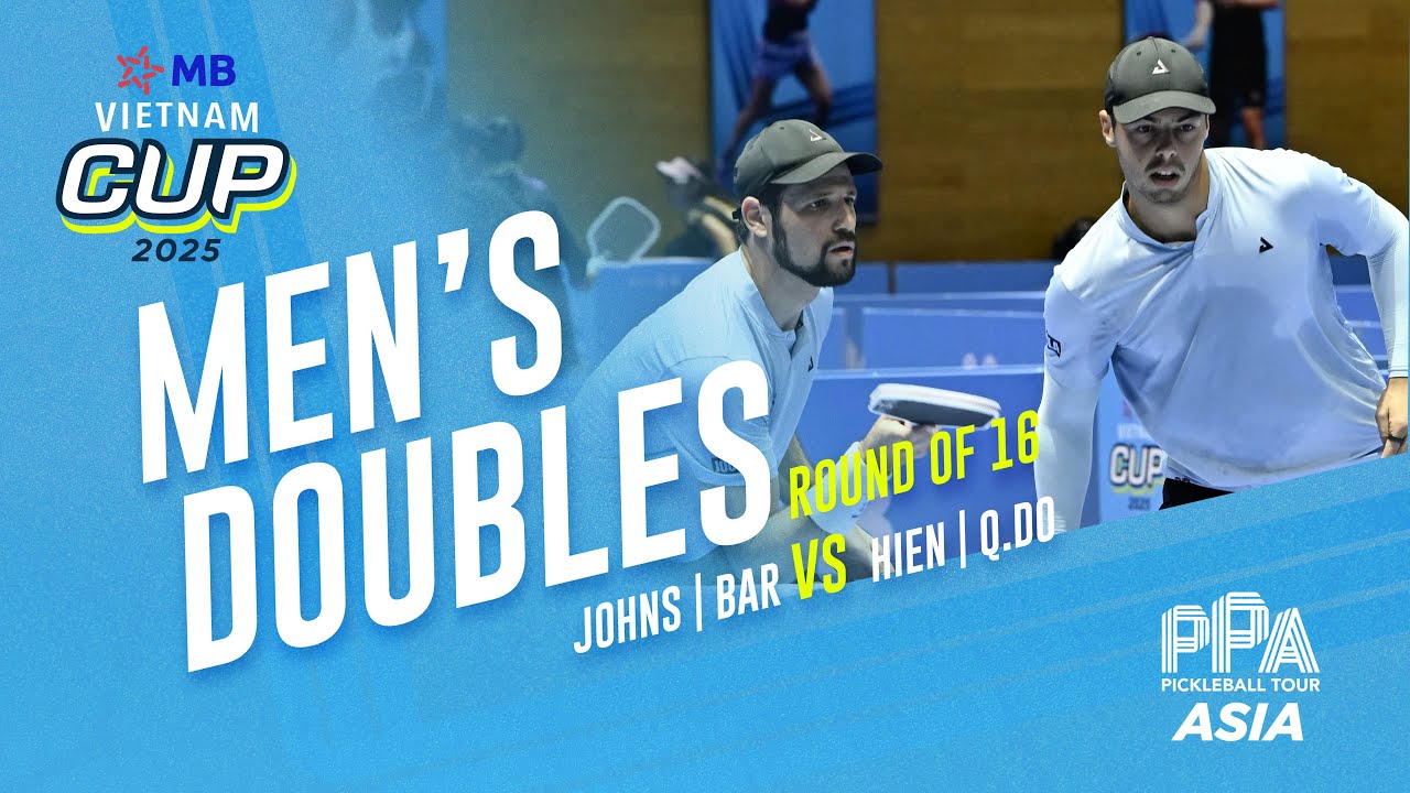 Джонс/Бар против Труонг/До — мужской парный разряд, 1/8 финала | Кубок Вьетнама МБ 2025
