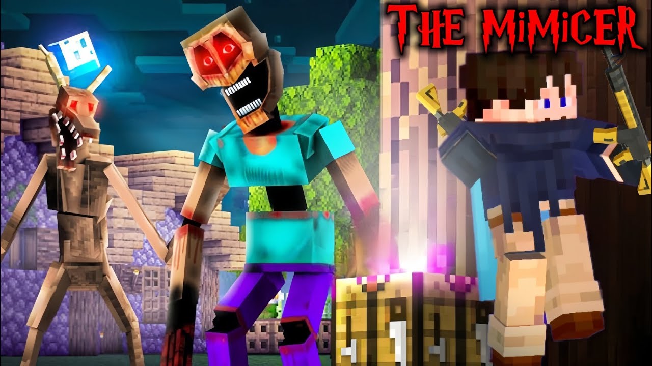 Minecraft Horror world new video The MiMiCER