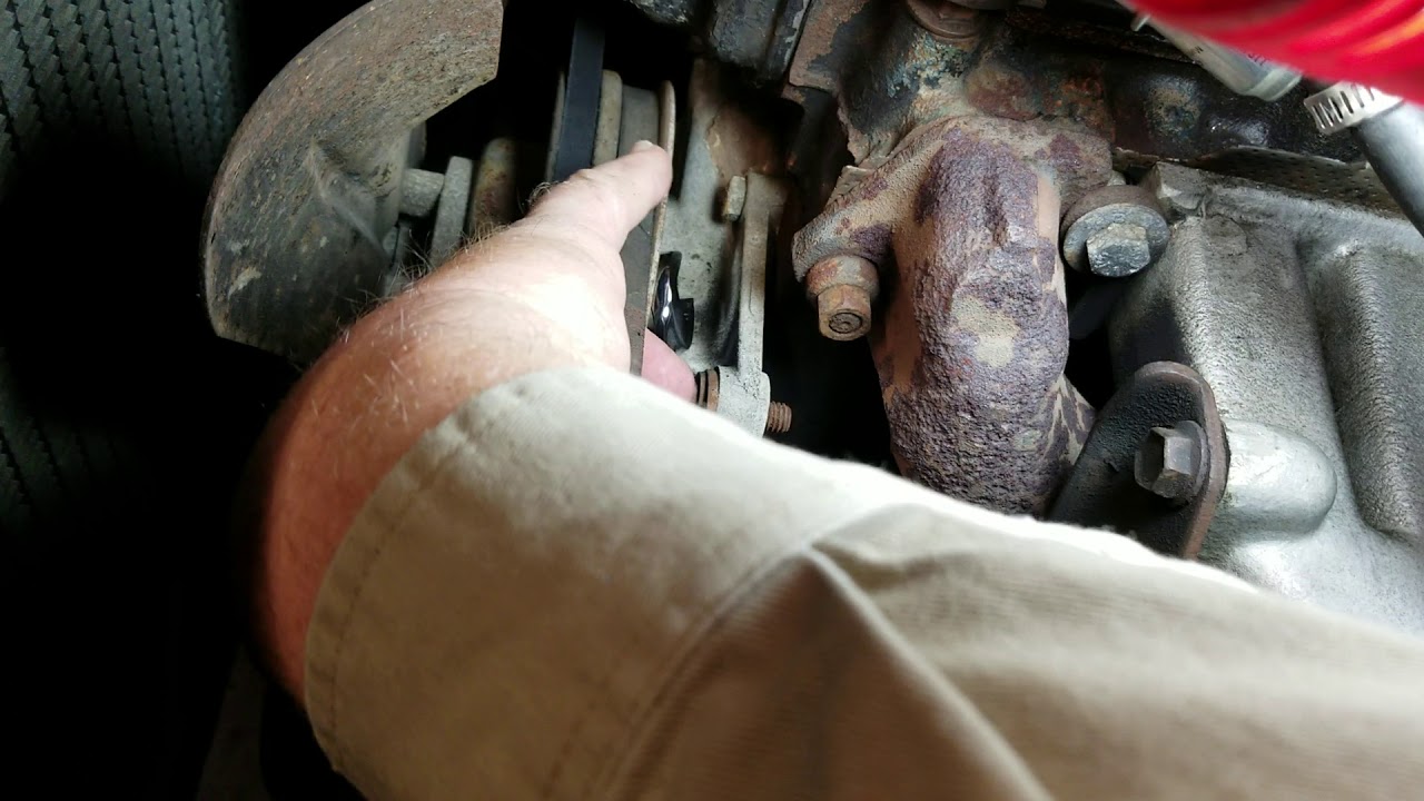1986 Jeep CJ7 4.2 liter power steering belt YouTube