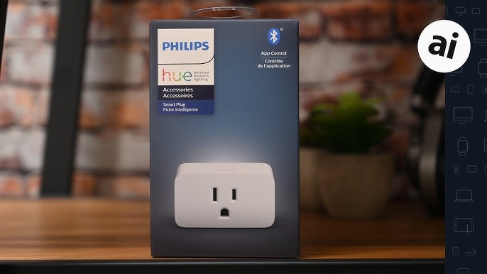 Philips Hue Smart Plug, White - 1 Pack - Turns Any Light Into a Smart Light  - Control with Hue App -…See more Philips Hue Smart Plug, White - 1 Pack 